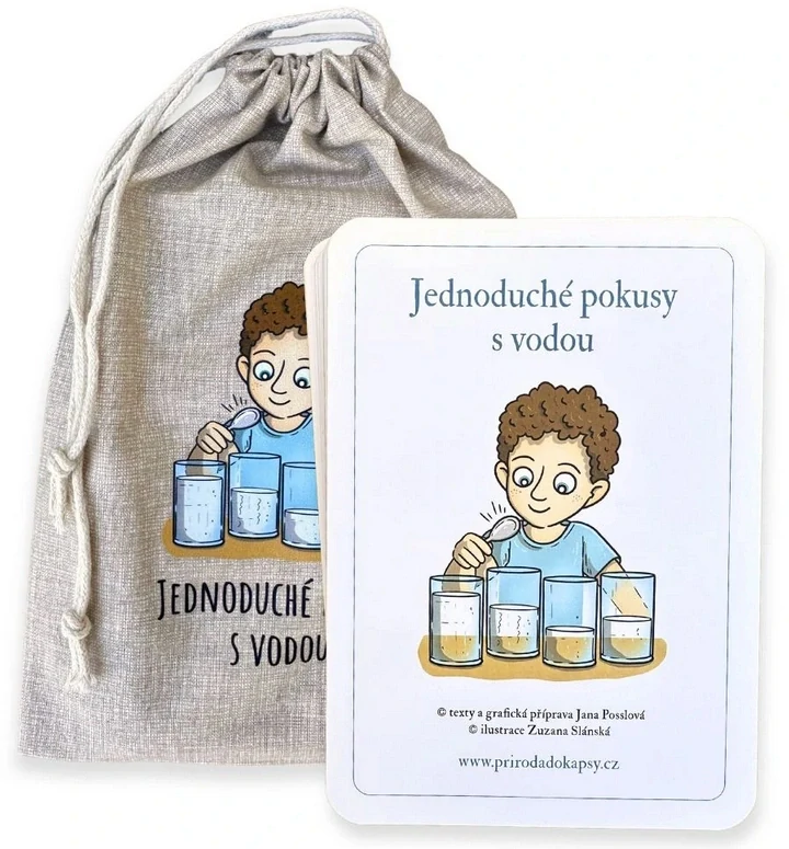 Jednoduché pokusy s vodou pro děti