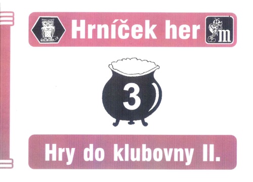 Hry do klubovny II. - Hry s tužkou a papírem - HH 3.