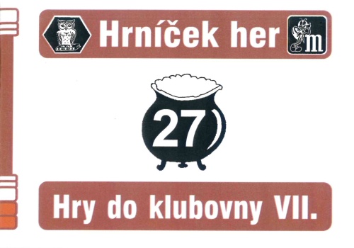 Hry do klubovny VII. - Pro táborníky - HH 27.