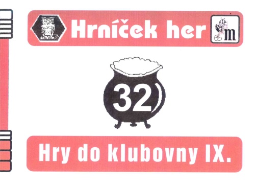 Hry do klubovny s tábornickými pexesy - HH 32.