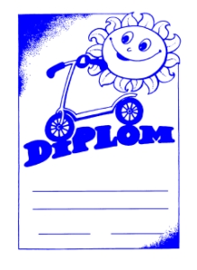 Diplom A5 - Koloběžka