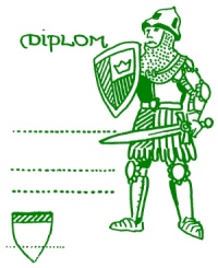 Diplom A6 - Rytíř
