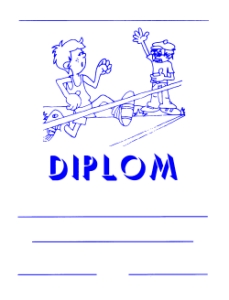 Diplom A5 - Běžec