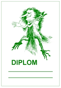 Diplom A5 - Čarodějnice