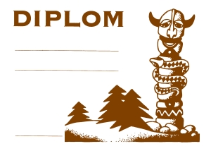 Diplom A5 - Indiáni, totem