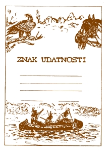 Diplom A5 - Indiáni, znak udatnosti, orel