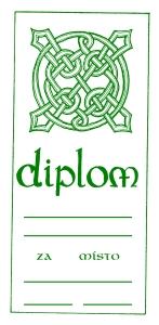 Diplom 1/3 A4 - Keltové, kruh