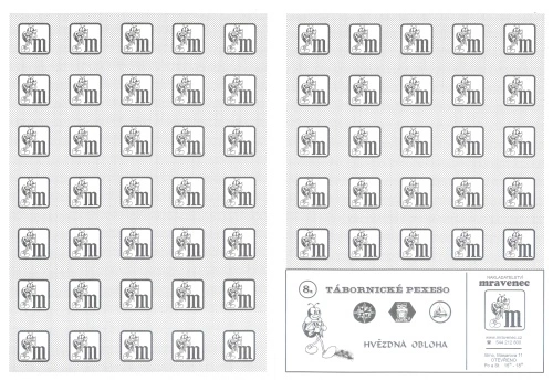 Hvězdná obloha (tábornické pexeso)