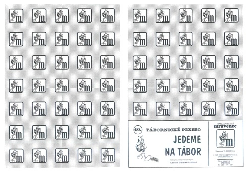 Jedeme na tábor (tábornické pexeso)