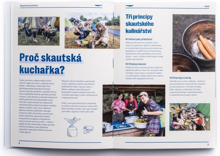 Skautská kuchařka - Vaříme na cestách