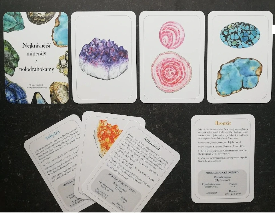 Nejkrásnější minerály a polodrahokamy