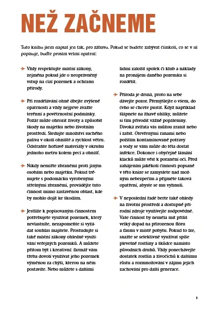 Zapomenuté dovednosti pro přežití v přírodě