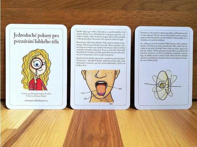 Jednoduché pokusy pro poznávání lidského těla 