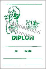Diplom A5 - Cyklista