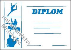Diplom A5 - Gymnastika