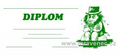 Diplom 1/3 A4 - Vodník