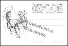 Diplom A5 - Jezdec s lasem