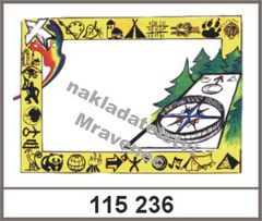 Diplom A5 - Turistický závod - barevný