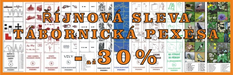Tábornická pexesa - sleva až 30%